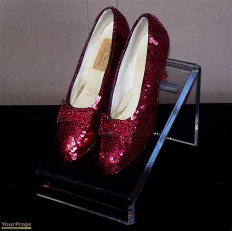 The Wizard of Oz Dorothy's Ruby Slippers replica movie prop